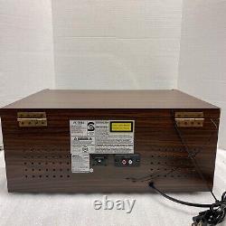 Victrola Empire VTA-370B Wood 6-in-1 Bluetooth Retro 3-speed Record Player