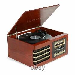 Victrola Inn-Vta-380SB-Mah Ellington Bluetooth Record Player