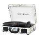 Victrola Journey Bluetooth Suitcase Record Player 3-speed Turntable White