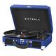 Victrola Journey Bluetooth Suitcase Record Player With 3-speed Turntable Cobalt