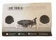 Victrola Modern Acrylic 2 Speed Turntable & Wireless Speakers Record Player New