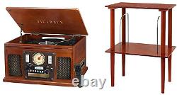 Victrola Navigator 8-In-1 Classic Bluetooth Record Player with USB Encoding and