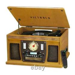Victrola Navigator 8-in-1 Classic Bluetooth Record Player with USB Encoding