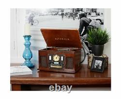 Victrola Navigator 8-in-1 Classic Bluetooth Record Player with USB Encoding a