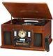 Victrola Navigator 8-in-1 Classic Bluetooth Record Player With Usb Encoding And