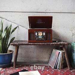 Victrola Navigator 8-in-1 Classic Bluetooth Record Player with USB Encoding and