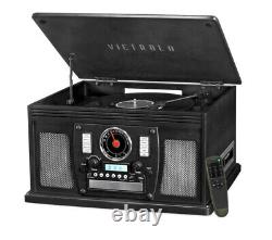 Victrola Navigator Classic Bluetooth Record Player with USB Encoding 8-in-1