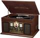 Victrola Nostalgic 6-in-1 Bluetooth Record Player & Multimedia Center With Built