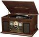 Victrola Nostalgic 6-in-1 Bluetooth Record Player & Multimedia Center Wit. New