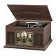 Victrola Nostalgic 6-in-1 Bluetooth Record Player & Multimedia Center With