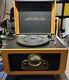 Victrola Nostalgic Bluetooth Turntable Record Player With Cd And Am/fm Radio
