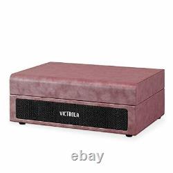 Victrola Parker Bluetooth Suitcase Record Player with 3-Speed Turntable Lambs