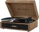 Victrola Parker Bluetooth Suitcase Record Player With 3-speed Turntable, Lambski