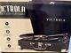 Victrola Parker Bluetooth Suitcase Record Player With 3-speed Turntable Black