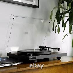Victrola Premiere T1 Turntable Sleek Modern Vinyl Record Player 33-1/3 & 45