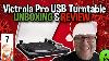 Victrola Pro Usb Turntable Unboxing U0026 Review Vlogmas Day 7 Vlogmas Vinyl Christmas