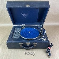 Victrola RCA Antique Portable Record Player Phonograph Suitcase