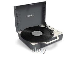 Victrola Re-Spin Sustainable Suitcase Vinyl Record Player, 3-Speed