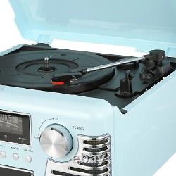 Victrola Retro Record Player with Bluetooth, CD Players and 3-Speed Turntable V1