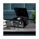 Victrola Retro Record Player With Bluetooth And 3-speed Turntable, Black