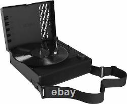 Victrola Revolution GO Portable Rechargeable Record Player Black