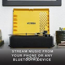 Victrola Revolution GO Portable Record Player Black