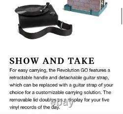 Victrola Revolution GO Portable Record Player with Bluetooth (Black) $199