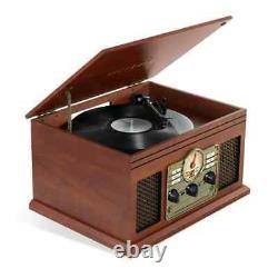 Victrola The Hawthorne Music Center Record Player & Bluetooth Speakers NEW