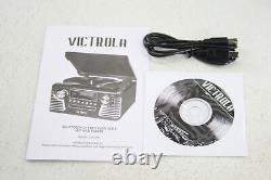 Victrola V50-200 Retro 50s Bluetooth Record Player Multimedia Center w Speakers