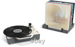 Victrola VSC-725SB-GRA Re-Spin Sustainable Suitcase Record Player Bluetooth Gra