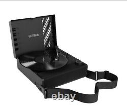 Victrola VSC-750SB Revolution GO Three-Speed Portable Turntable with BT Black