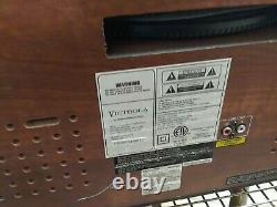 Victrola VTA-200B AM FM Radio Phonograph AUX Cassette CD 18 x 13.5 x 9.5