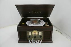 Victrola VTA-200B-ESP Nostalgic Bluetooth Record Player w 3 Speed Turntable