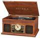 Victrola Vta-250b-mah 4-in-1 Nostalgic Bluetooth Record Player With Turntable