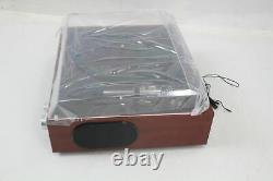 Victrola VTA-65-MAH Bluetooth Record Player w Speakers 3 Speed Turntable