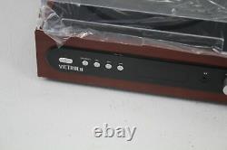 Victrola VTA-65-MAH Bluetooth Record Player w Speakers 3 Speed Turntable