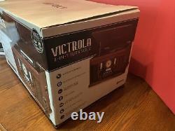 Victrola VTA754BMAH Aviator Signature Bluetooth 8-in-1 Record Player Mahogany