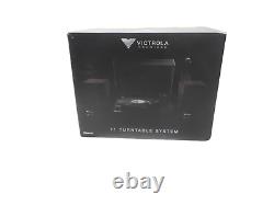Victrola VTTS-1-ESP Premiere T1 Bluetooth Wireless Record Player with Bookshelf