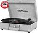 Victrola Vwm-100sb-lgy Journey+ Suitcase Record Player With Dual Bluetooth Grey