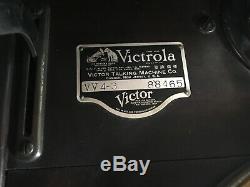 Victrola Victor Talking Machine Co. Player Phonograph Talking Machine, 1920s VV4-3
