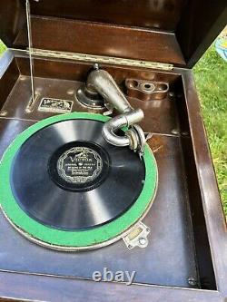 Victrola Victor Talking Machine VV-100 Phonograph Record Player PLAYS! 1924