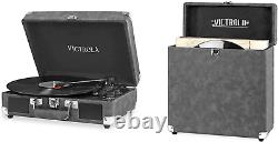 Victrola Vintage 3-Speed Bluetooth Portable Suitcase Record Player
