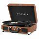 Victrola Vintage 3-speed Bluetooth Portable Suitcase Record Player With