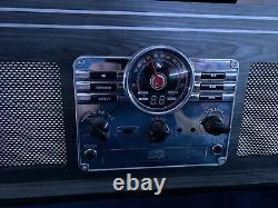 Victrola Vinyl Record Player 6-in-1 Nostalgic Bluetooth CD Cassette FM Radio