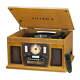 Victrola Wood 8-in-1 Nostalgic Bluetooth Record Player With Usb Encoding