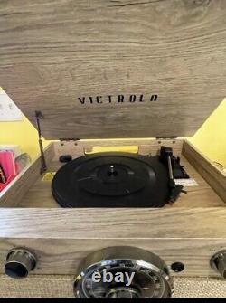 Victrola brookline style 6-in-1 bluetooth record player
