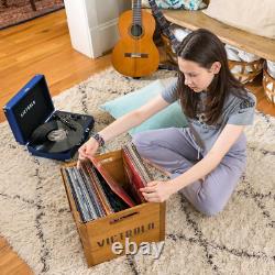 Victrola the Journey Bluetooth Suitcase Record Player with 3-Speed Turntable