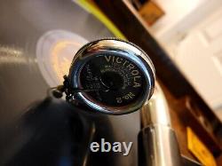 Vintage 1918 Antique Victor Victrola Talking Machine Oak VV-XI-A Phonograph