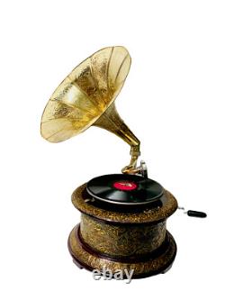 Vintage HMV Gramophone Phonograph Working Antique Audio, win-up record players