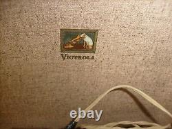 Vintage RCA Victor Victrola Portable Record Player Turntable 9-EMP-21K